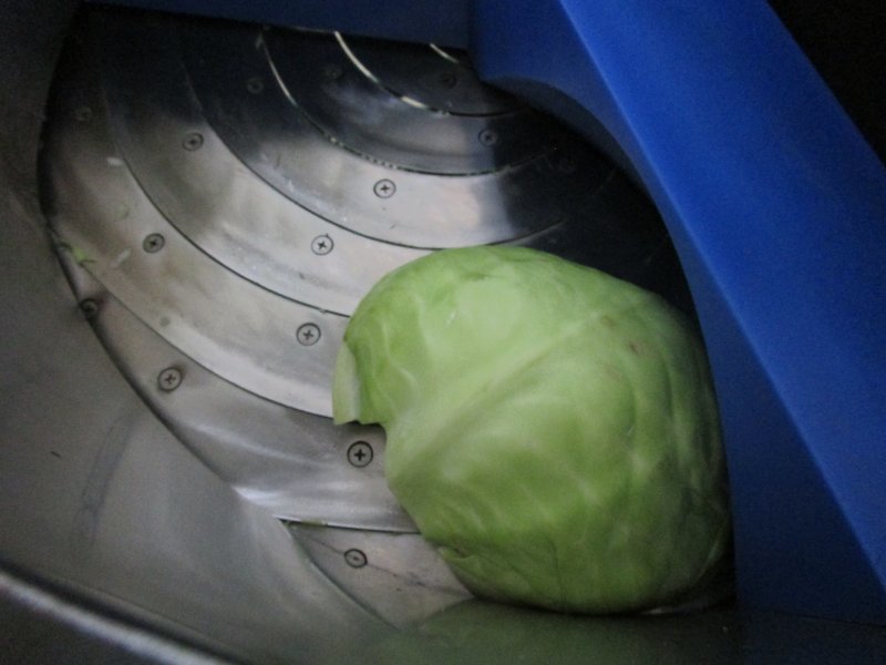 Krautschneidemaschine