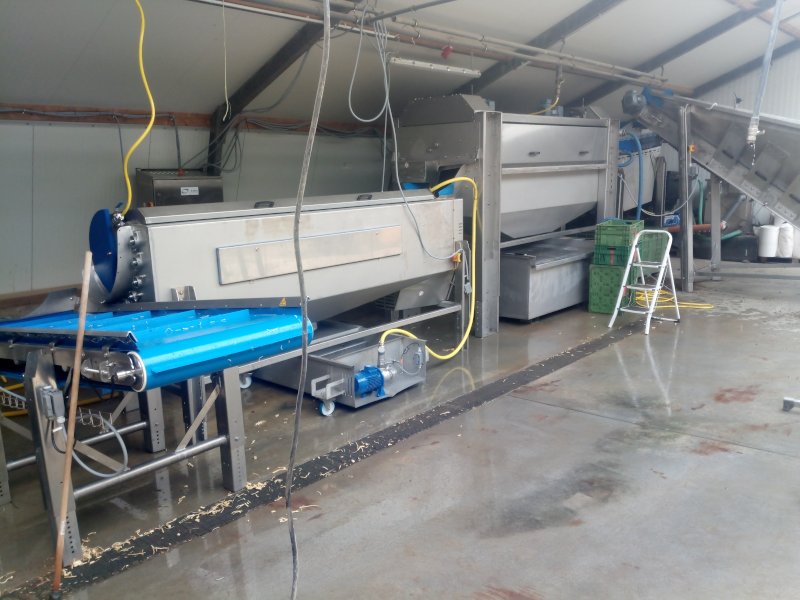 Gemüse Wasch- und Sortieranlage